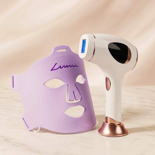 IPL fotoepilator "Hilda" + Maska za svjetlosnu terapiju „Lumi”