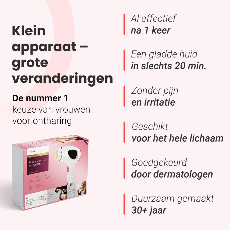 IPL fotoepilator Hilda