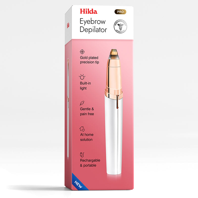 Cadeau: Wenkbrauw epilator Hilda